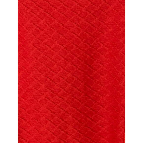 Anthropologie Deletta Gavi Textured Cross Back Sleeveless Top in Red Size L - Picture 9 of 10